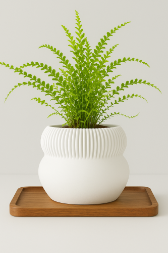 Doniczka Varami 3D – Falista doniczka z PLA inspirowana ruchem natury