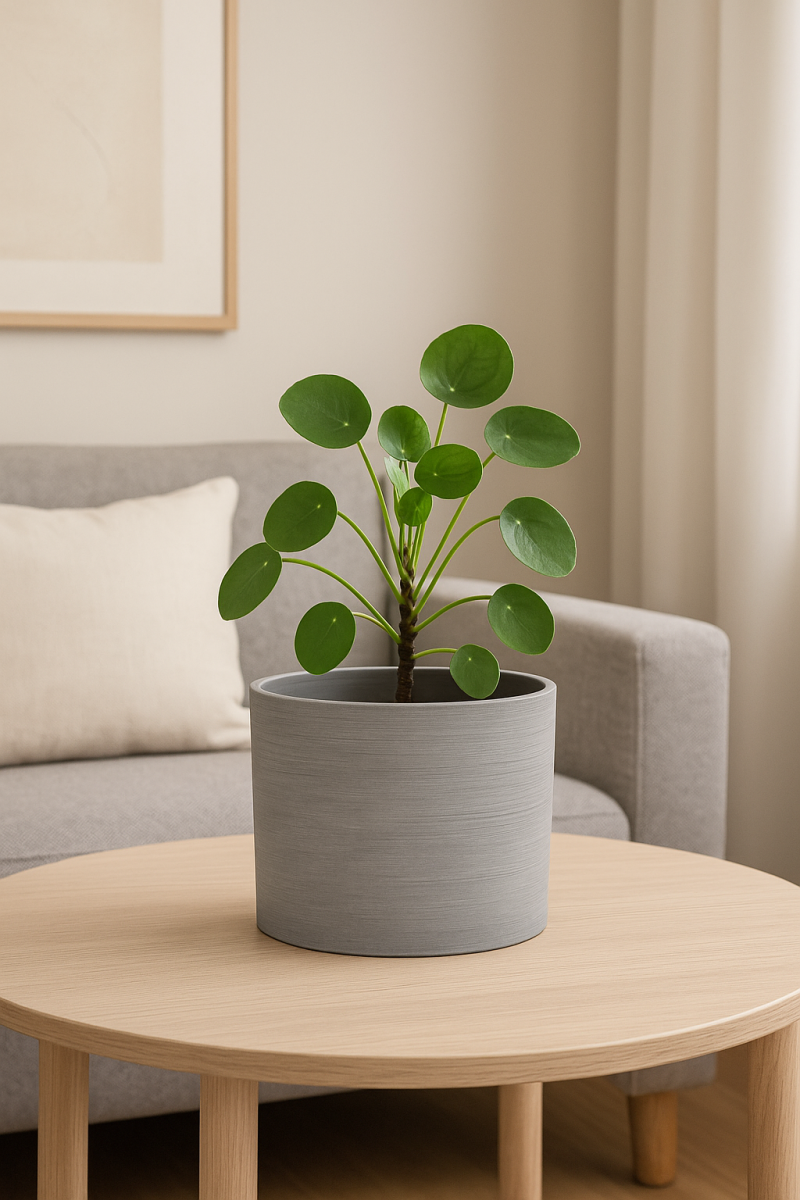 Osłonka ceramiczna PRADO – szary cement  Nowoczesna doniczka do wnętrz loft i japandi.png