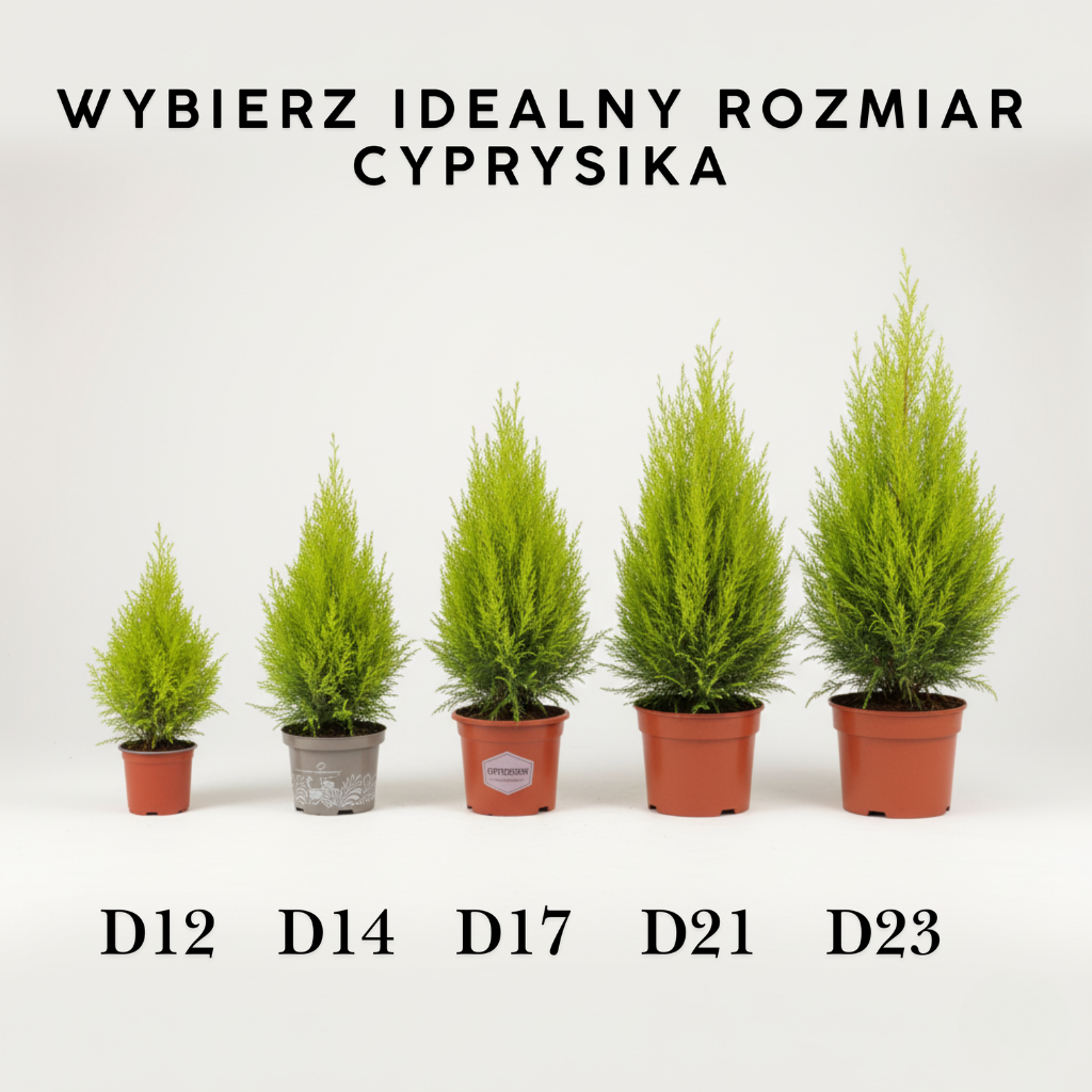 porównanie cyprysów