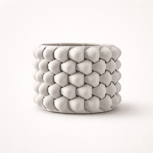 Doniczka Calypso 3D – Designerska doniczka z PLA tworzona na zamówienie
