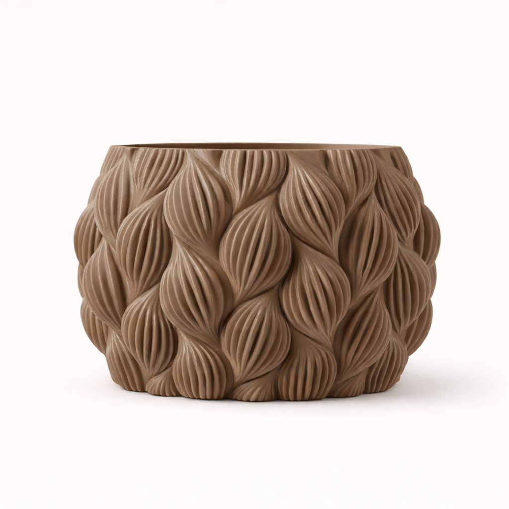 Doniczka Tavira 3D – Geometryczna doniczka z PLA tworzona na zamówienie_10