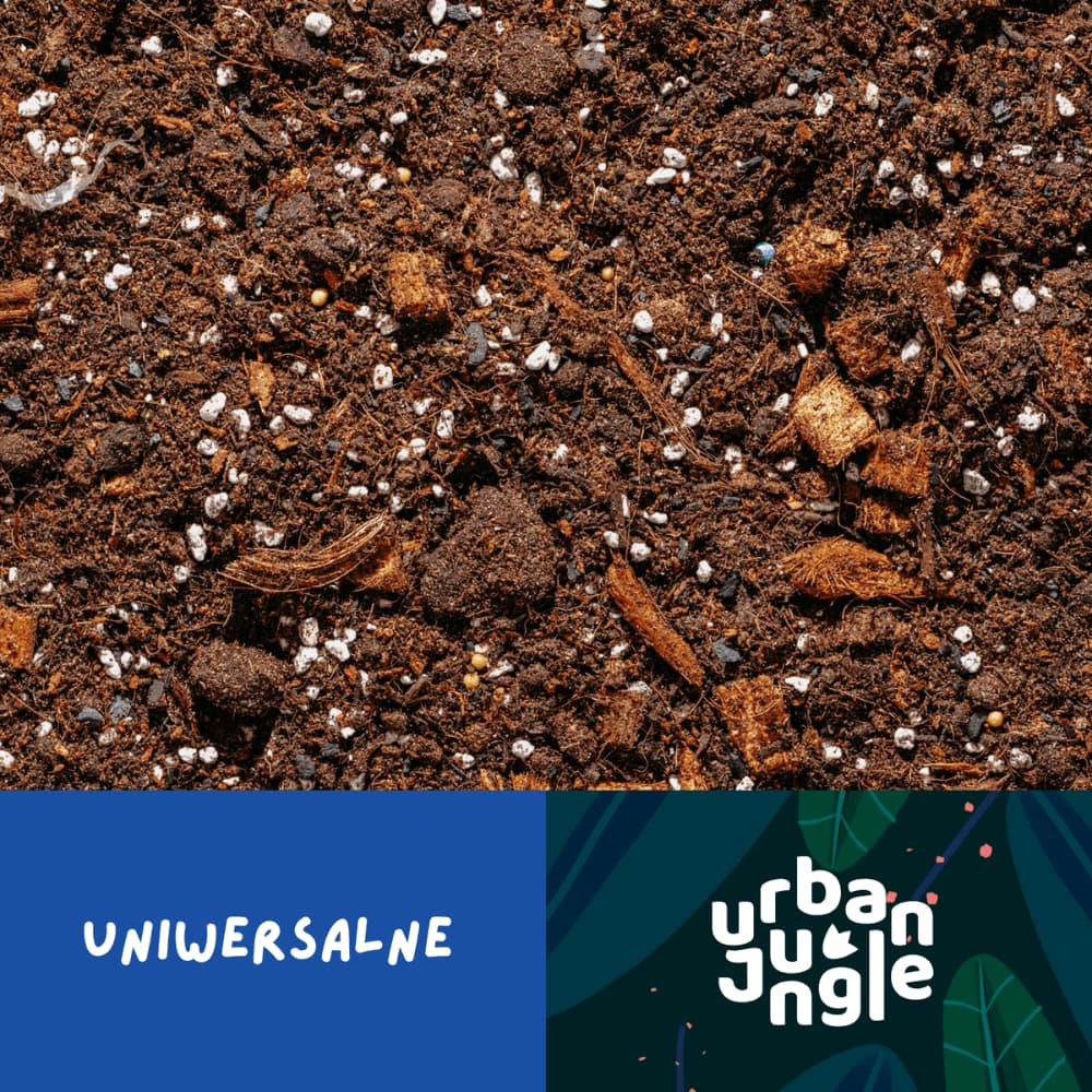 Uniwersalne podłoże Urban Jungle do roślin domowych w wygodnych pojemnościach.