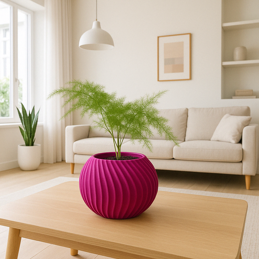 Doniczka Felira 3D – geometryczna doniczka z PLA